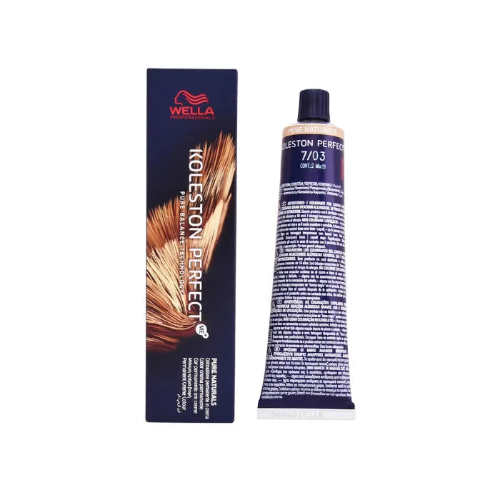 WELLA Wella Koleston Perfect Me+ Haarfarbe 7/03 Pure Naturals 60 ml Kosmetik