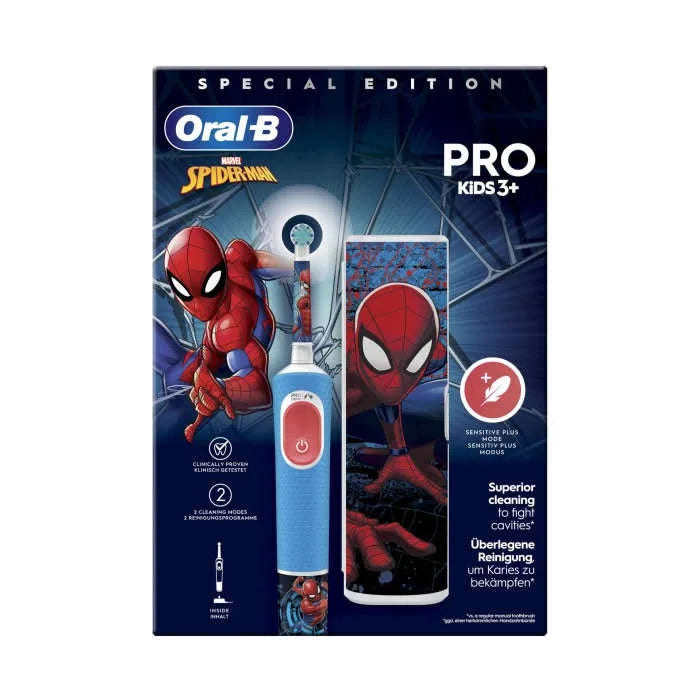 ORAL-B ORAL-B Pro Kids 3+ Elektrische Zahnbürste Spiderman Special Edition Kosmetik