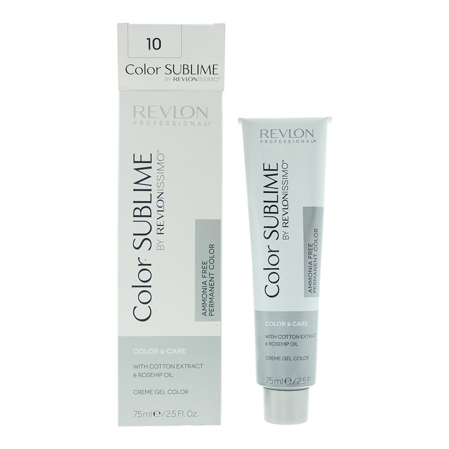 Revlon Revlon, Color Sublime, Permanente Haarfarbe, 10 Lightest Blonde, 75 ml Regular