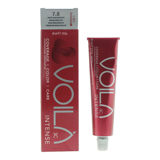 Intercosmo Intercosmo, Voila 3C Intense, Permanente Haarfarbe, 7.6 Renaissance Red, 60 ml Regular
