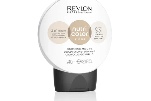 REVLON Revlon Nutri Color Filters Toning 240 ml 931 Light Beige Haarfarbe Toner Kosmetik