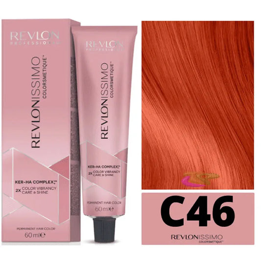 REVLON REVLON Revlonissimo Cromatics Haarfarbe C46 Tangerine Rot 60 ml Kosmetik