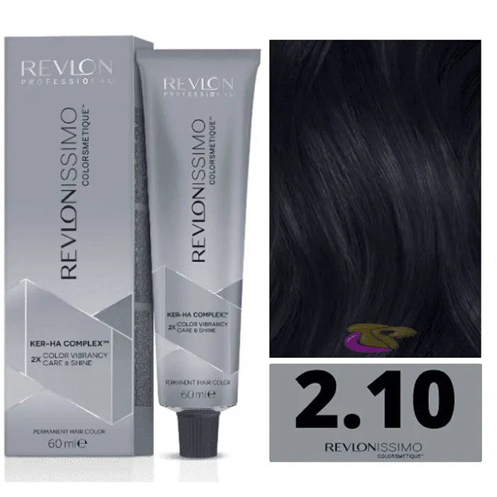 REVLON REVLON Revlonissimo Colorsmetique Haarfarbe 2,10 Bluish Schwarz 60 ml Kosmetik