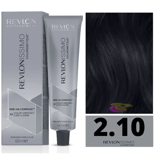 REVLON Revlon Revlonissimo Colorsmetique Haarfarbe 2,10 Bluish Schwarz 60 ml Kosmetik