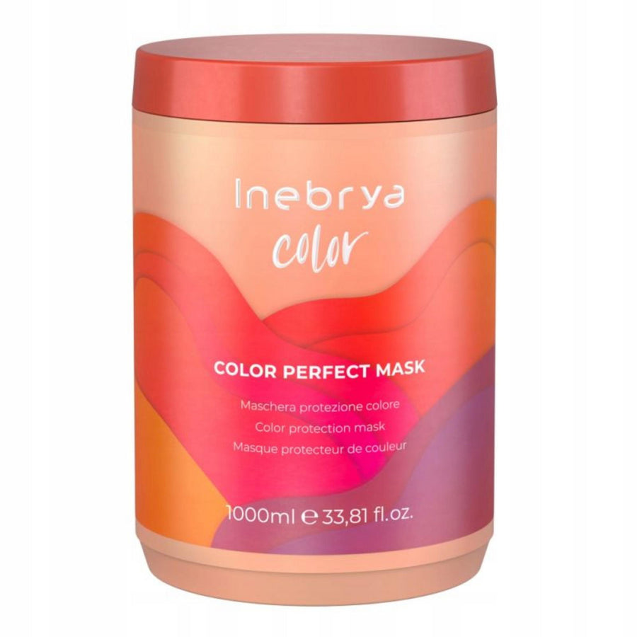 Inebrya Inebrya, Color Perfect, Haarbehandlungs-Crememaske, Farbenschutz, 1000 ml Regular