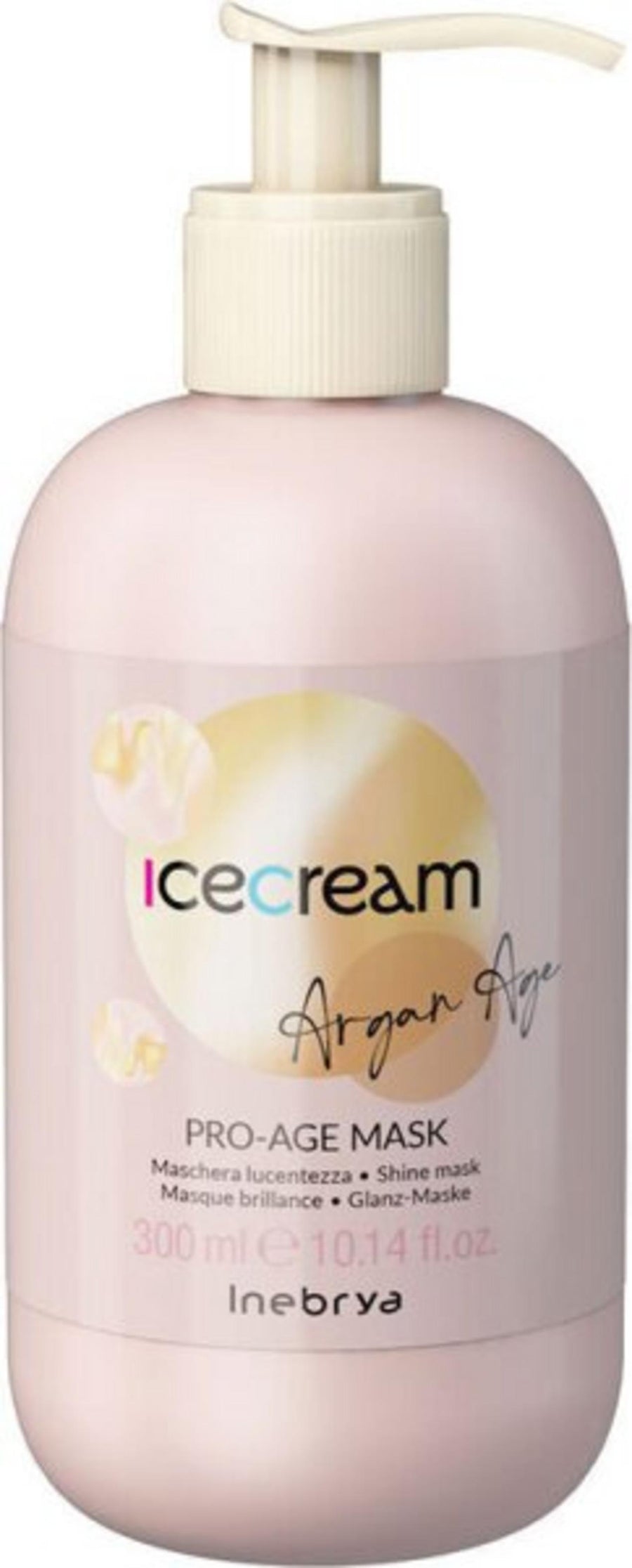 Inebrya Inebrya, Ice Cream Pro-Age, Haarbehandlungs-Crememaske, Nahrhaft, 300 ml Regular