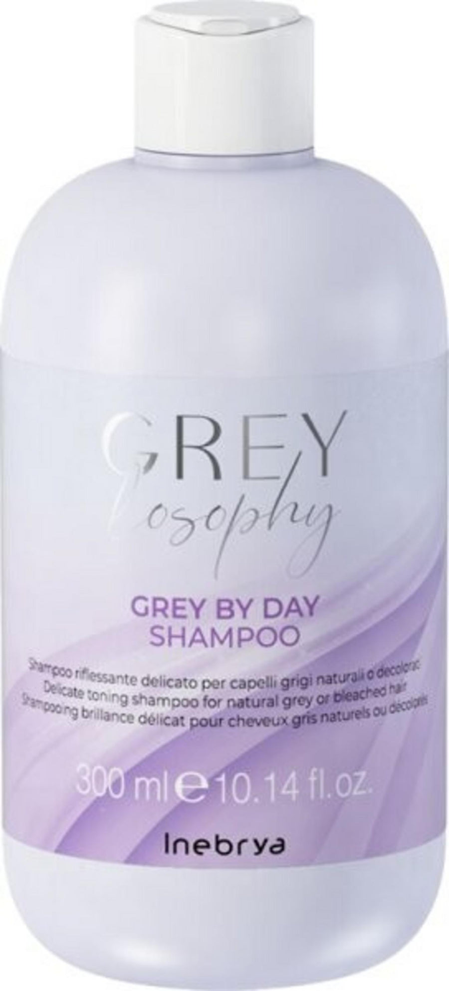 Inebrya Inebrya, Grey By Day, Haarshampoo, Zur Neutralisierung von Gelbtönen, 300 ml Regular