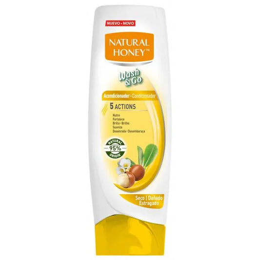 NATURAL HONEY NATURAL HONEY Wash y Go Trockenshampoo 330 ml Conditioner Spray Kosmetik