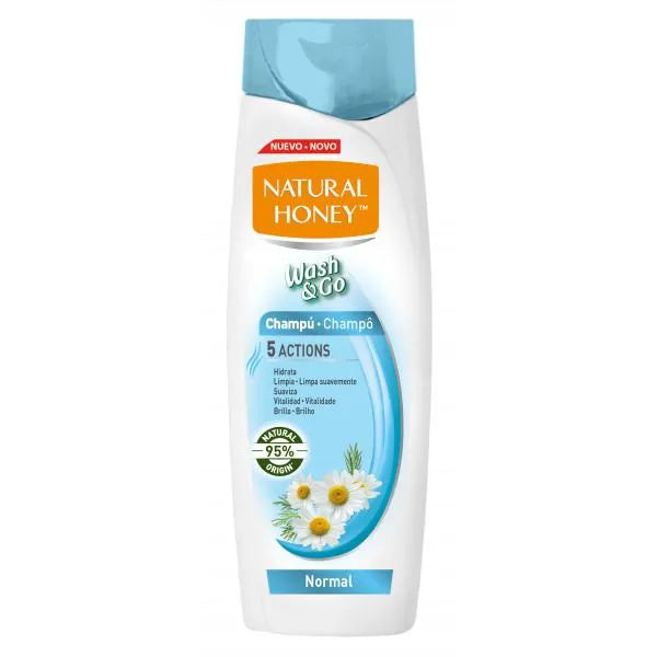 NATURAL HONEY NATURAL HONEY Wash y Go Shampoo Normal 400 ml Kosmetik
