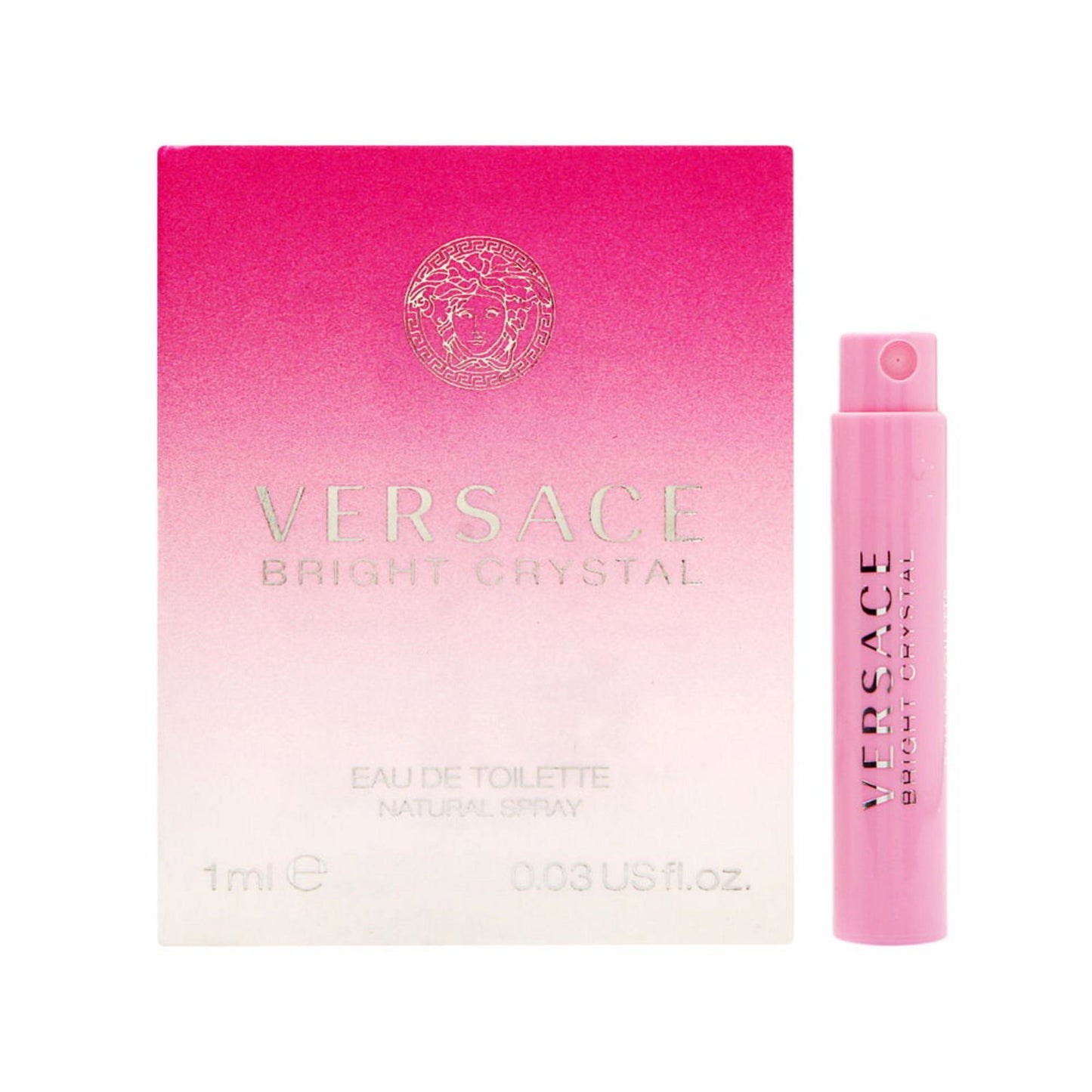 Versace, Bright Crystal, Eau de Toilette, Für Frauen, 1 ml Fläschchen