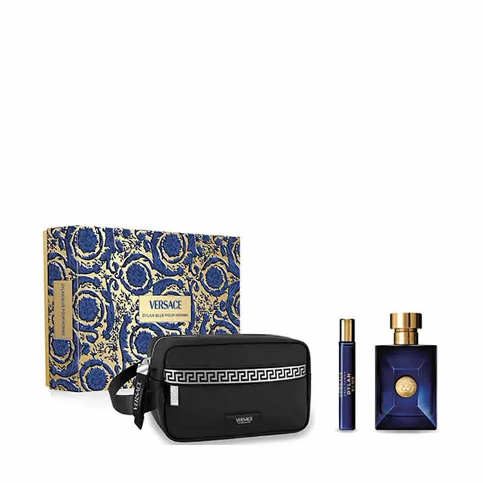 VERSACE Versace Dylan Blue Pour Homme Eau de Toilette Spray 100 ml 3-teiliges Set Parfüm