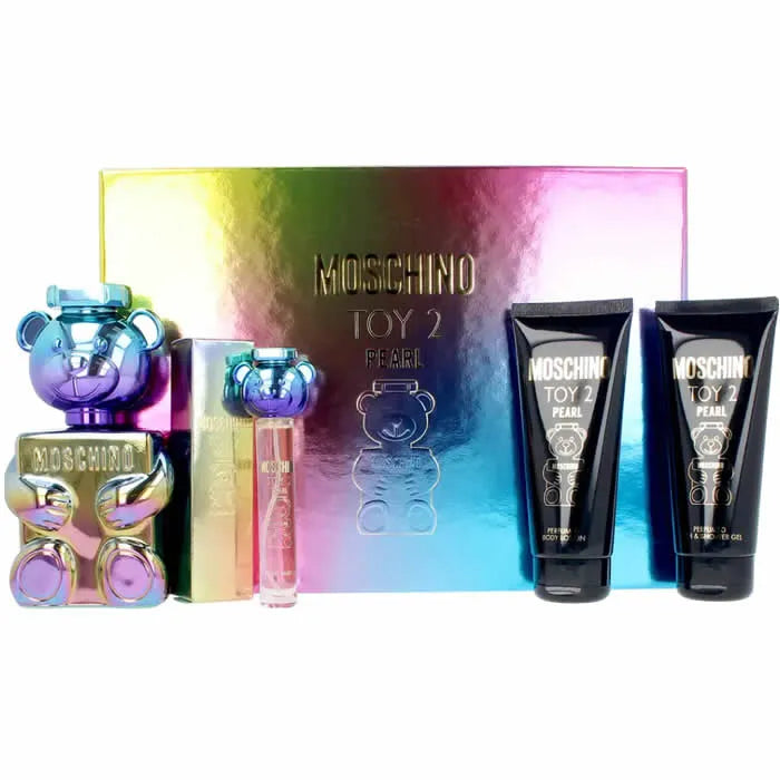 MOSCHINO Moschino Toy 2 Pearl Eau de Parfum Spray 100 ml Set mit 4 Artikeln Parfüm