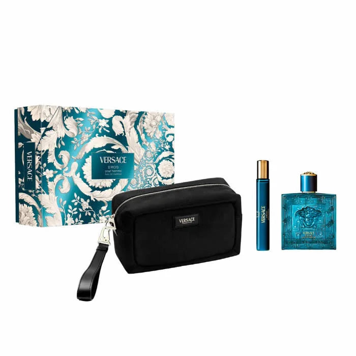 VERSACE VERSACE Eros Eau de Parfum Spray 100 ml Set 3 Artikel Parfüm