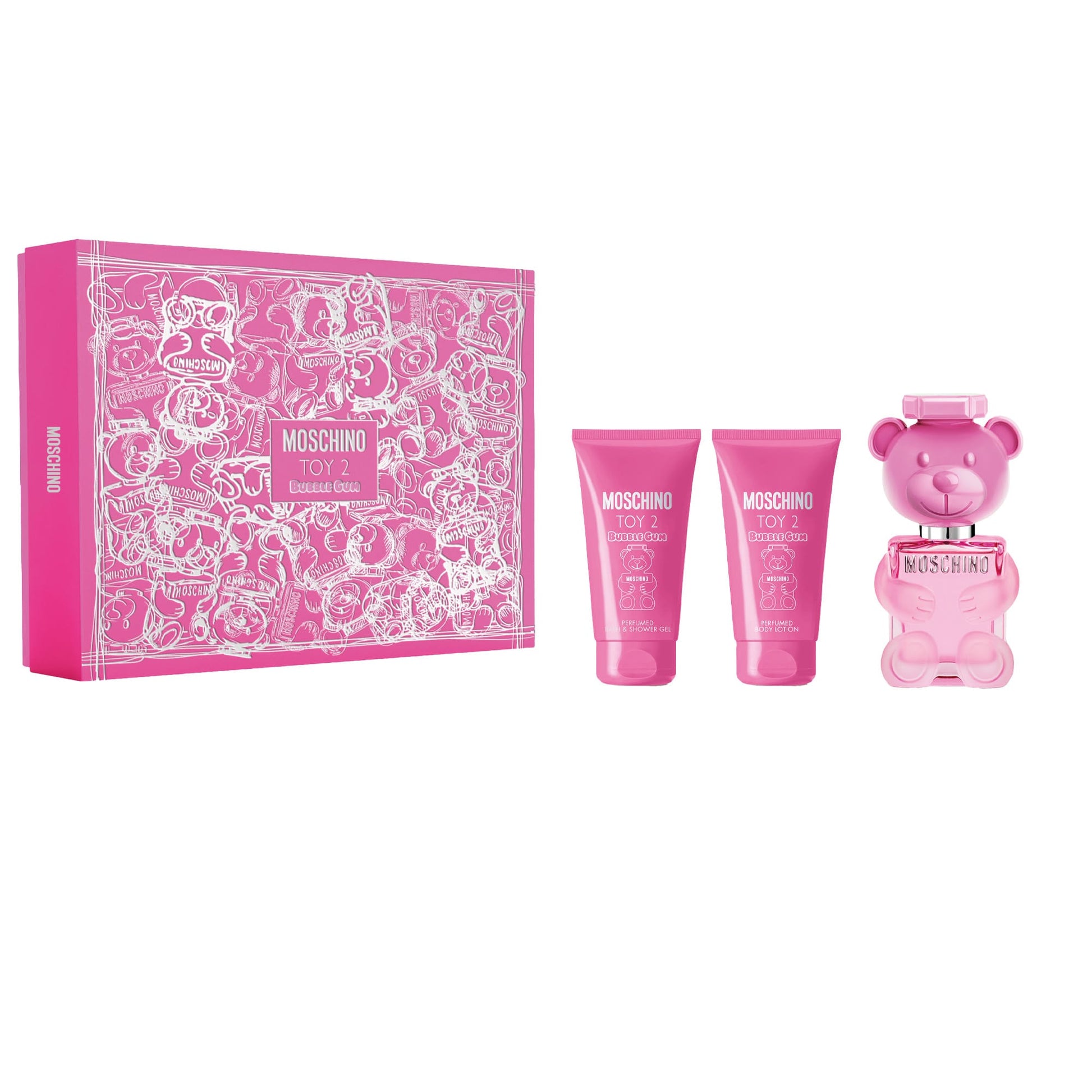 MOSCHINO MOSCHINO Toy 2 Bubble Gum Geschenkset 3-teilig Kosmetik Set