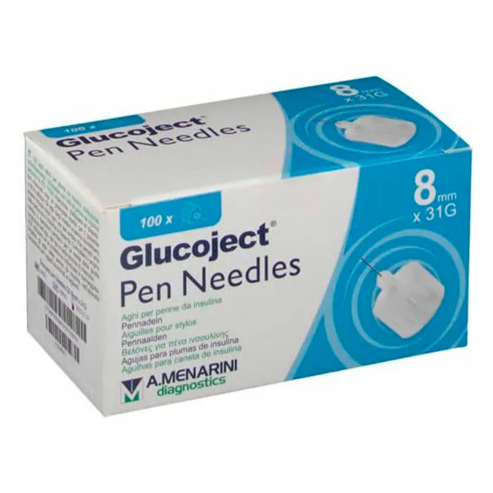 MENARINI MENARINI Glucoject Insulinkanüle 31G x 8 mm 100 Stück Kosmetik
