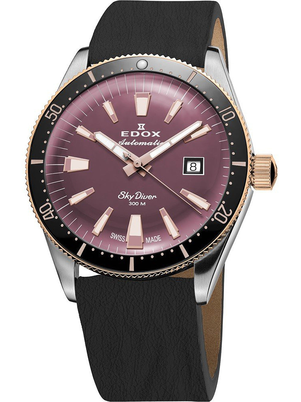 EDOX Uhr 80131-357RNRC-VIO – Produktansicht