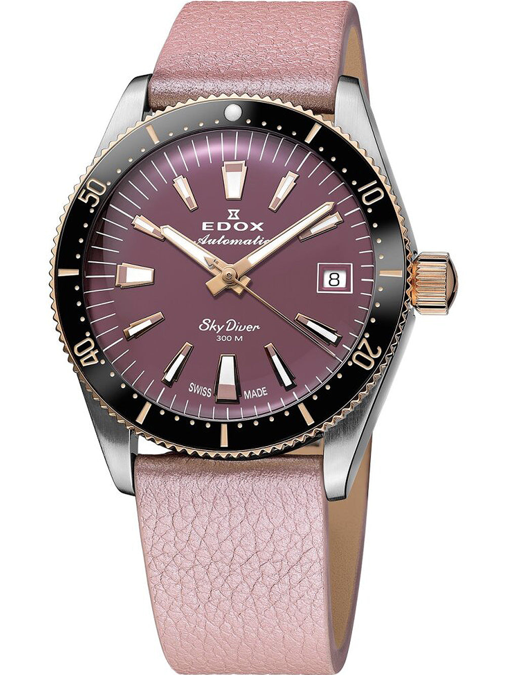 EDOX Uhr 80131-357RNRC-VIO – Detailansicht