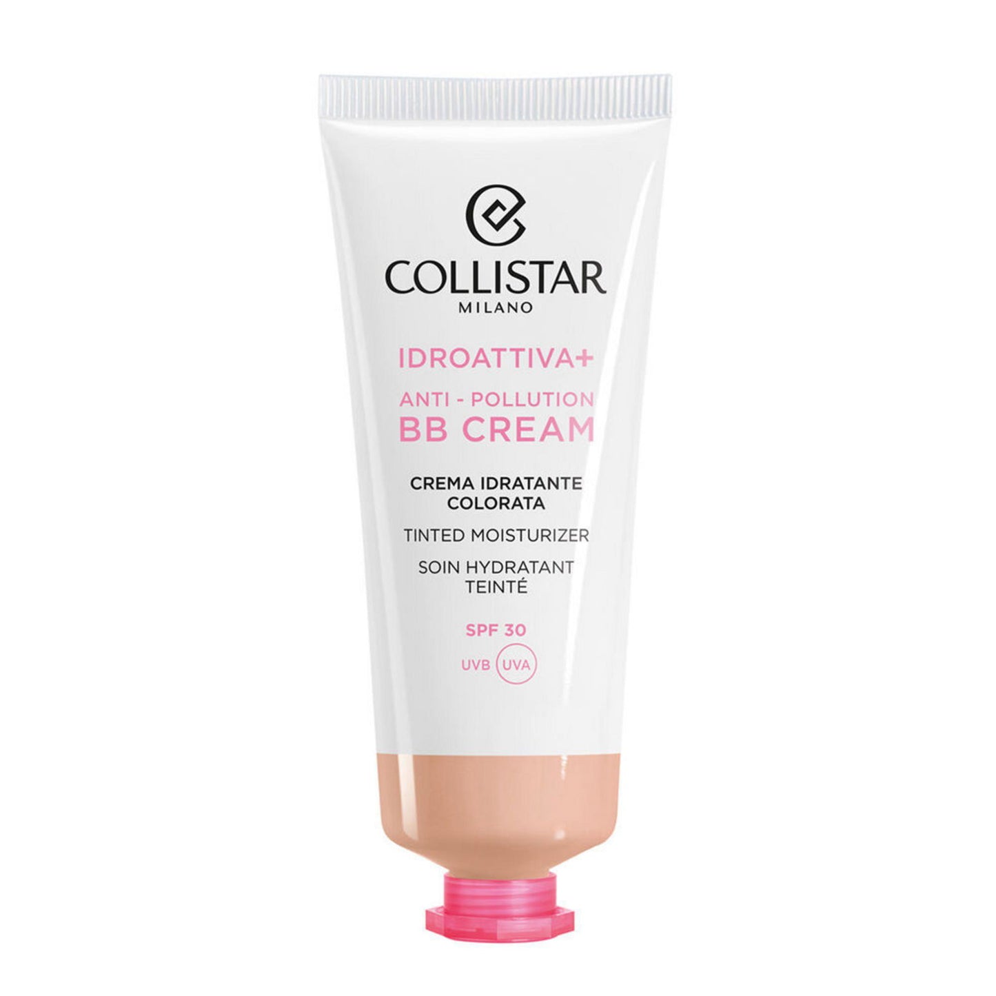 Collistar, Idro-Attiva+, Anti-Verschmutzung, BB-Creme, Licht, SPF30, 50 ml
