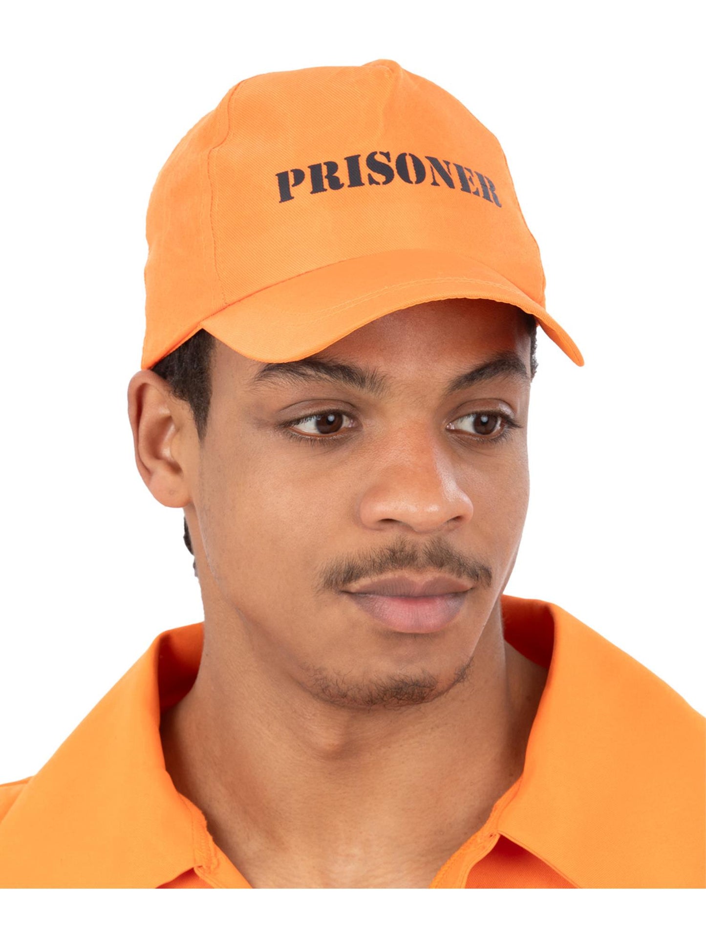 Smiffys COPS&ROBS orange Prisoner Cap für Erwachsene