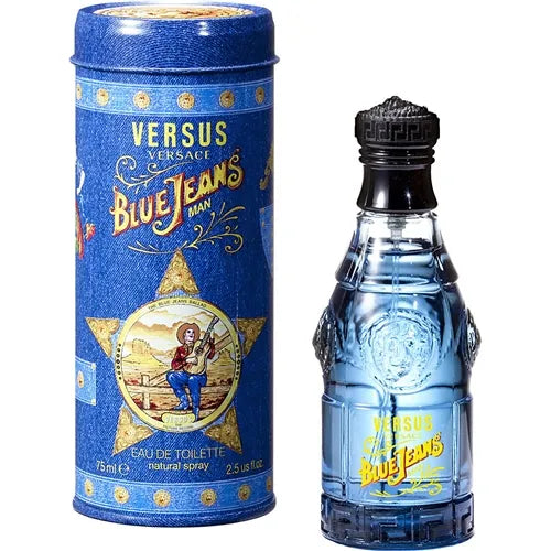 VERSACE VERSACE Blue Jeans Eau de Toilette Spray 75 ml Herrenduft Parfüm