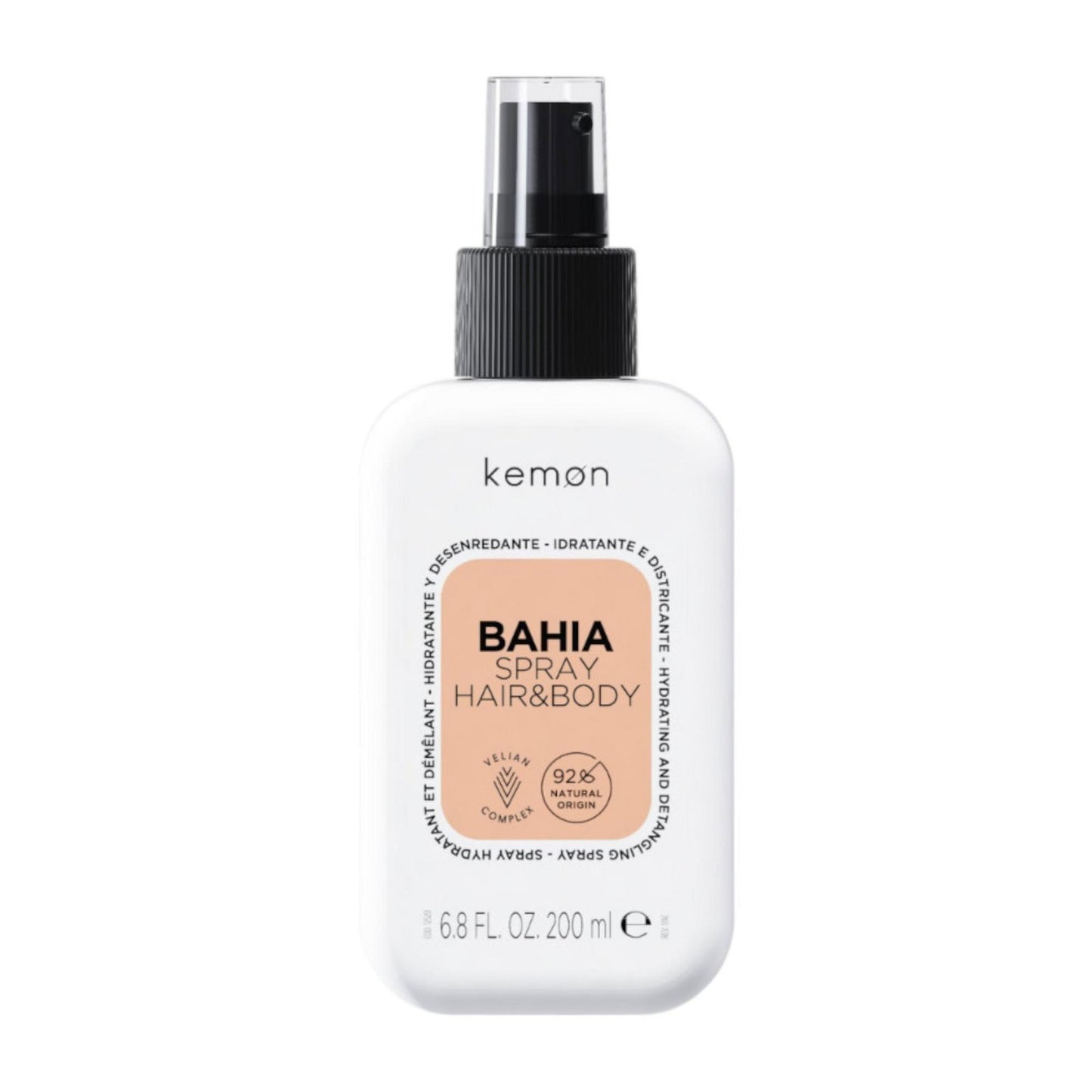 Kemon Kemon, BAHIA SPRAY, Haarspray Behandlung, Hydratisierend, 200 ml Regular
