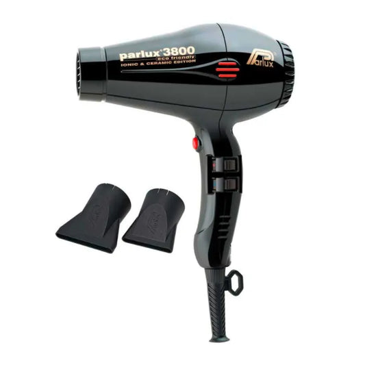 PARLUX PARLUX Haartrockner 3800 Ionic Ceramic Schwarz Haartrockner mit Keramik und Haarpflege