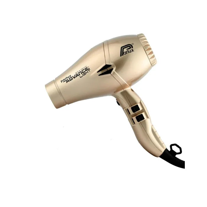 PARLUX PARLUX Haartrockner Advanced Light Gold professioneller Föhn für schnelles Trocknen Haarpflege