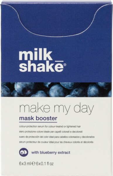 Milk Shake Make My Day Blaubeere Haarserum fuer Farbschutz, 6 x 3 ml