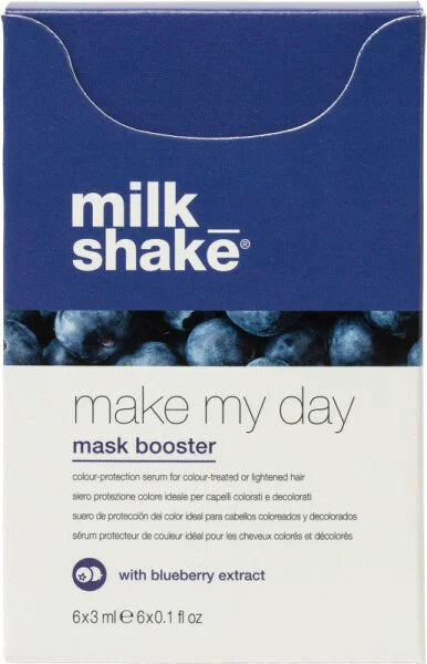 Milk Shake Setzen, Milk Shake, Make My Day, Blaubeere, Haarserum, Für Farbschutz, 6 stk, 3 ml Regular