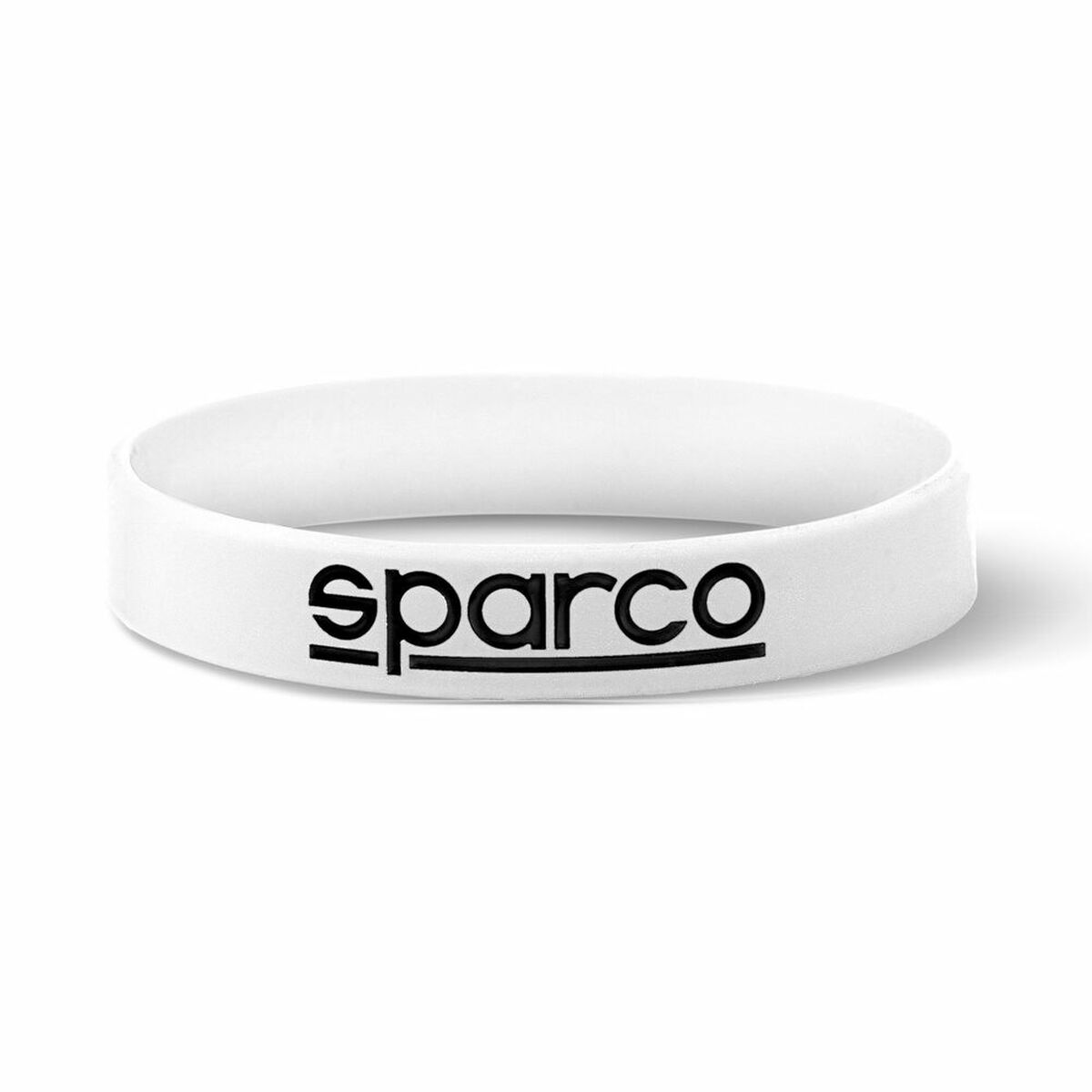 Sparco Herrenarmreif Sparco S099093Bi10 Silikon 9 Cm Weiß (Einheitsgröße) (10 Stück)