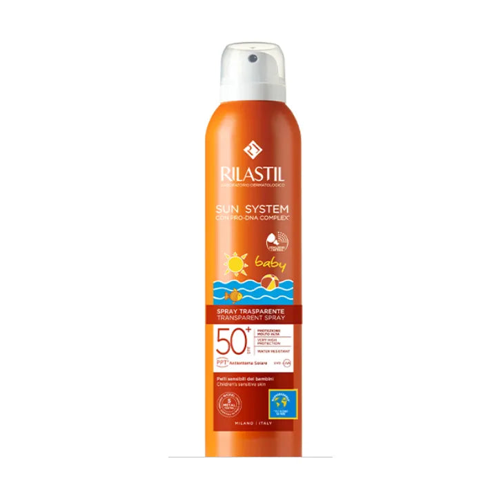 RILASTIL RILASTIL Sun System Baby Transparent Spray Sonnenschutz SPF 50+ 200 ml Sonnenpflege