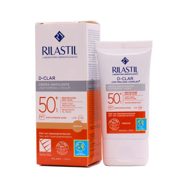 RILASTIL RILASTIL D-Clar SPF50+ Vereinheitlichende Creme Medium 40 ml