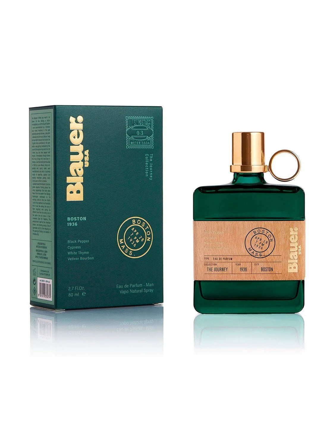 Blauer Journey Boston Man Eau de Parfum 40 ml von BLAUER USA