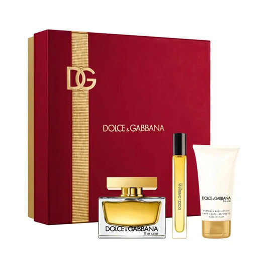 DOLCE & GABBANA DOLCE & GABBANA The One Eau de Parfum 75 ml Set mit Body Lotion 240 ml Parfüm