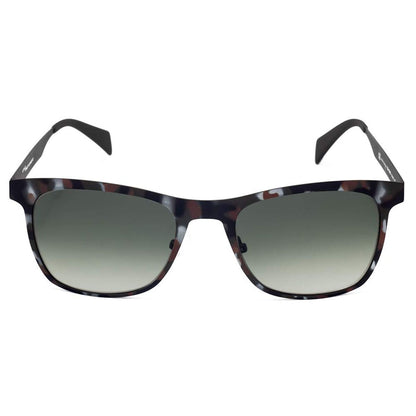 Italia Independent 0024 Unisex-Sonnenbrille braun mit Metallfassung – Produktansicht
