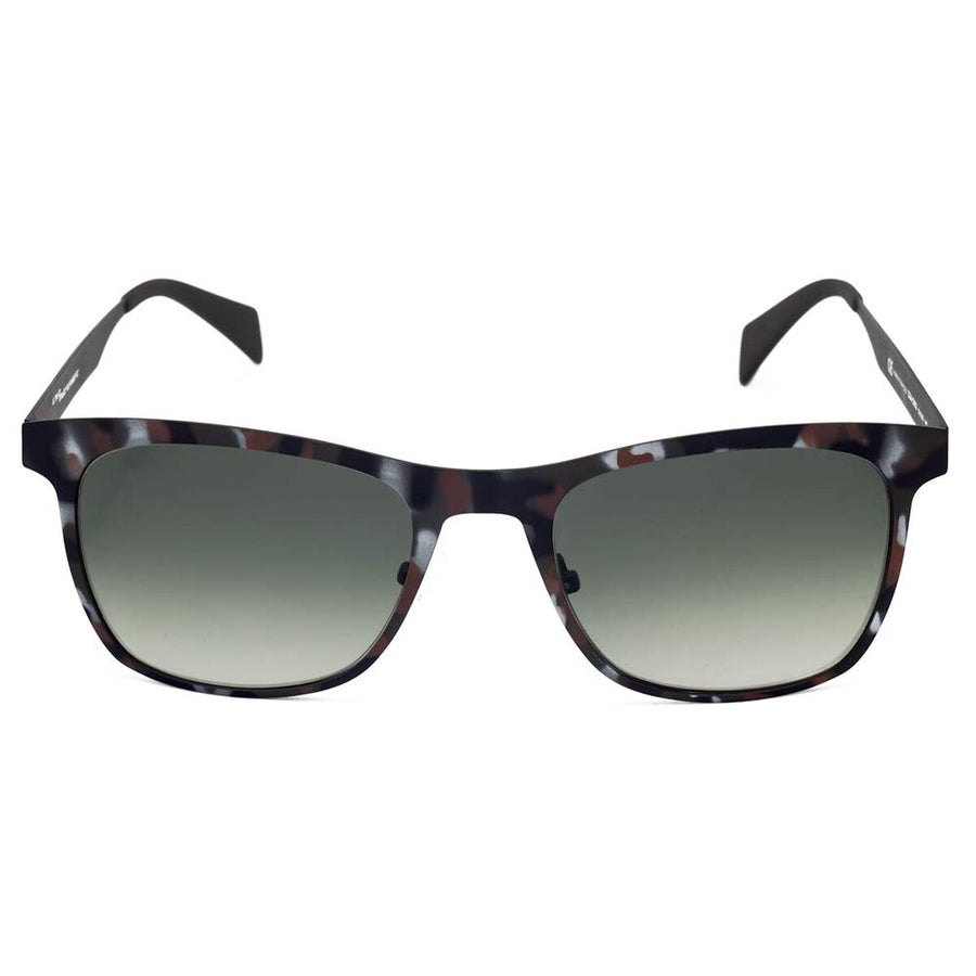 Italia Independent 0024 Unisex-Sonnenbrille braun mit Metallfassung – Produktansicht