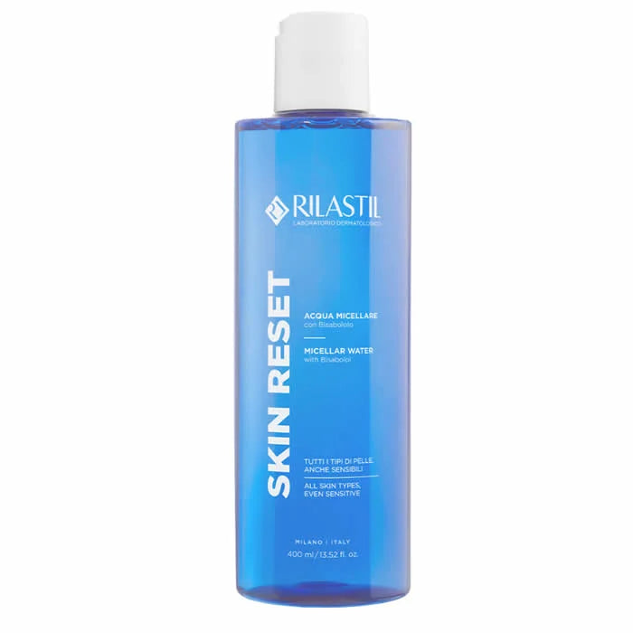 RILASTIL RILASTIL Skin Reset Mizellenwasser 400 ml Reinigungslösung für Gesicht und Augen Kosmetik