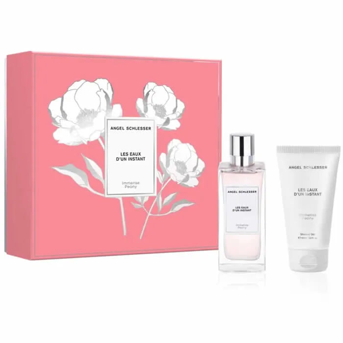ANGEL SCHLESSER Angel Schlesser Immense Peony Eau de Toilette Spray 100 ml Set 2 Artikel Parfüm