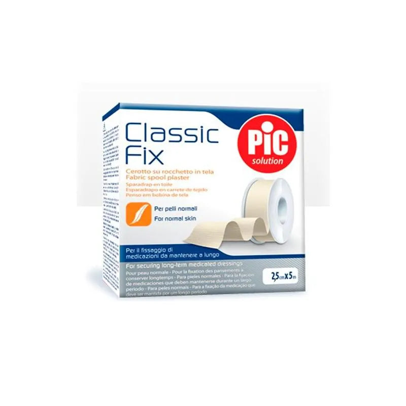 PIC PIC Classic Fix Esparadrapo 2,5 cm x 5 m Hautpflaster Tapeband Kosmetik
