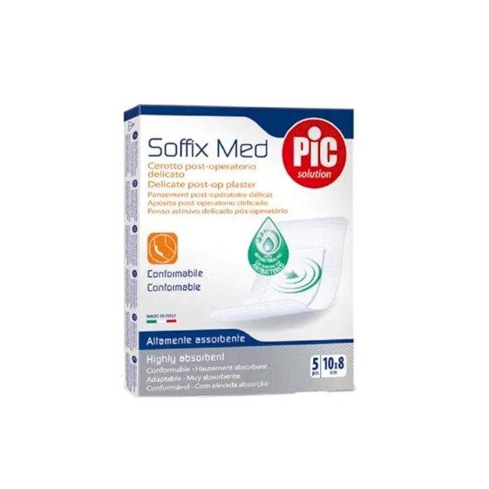 PIC PIC Soffix Med steriler Verband 10 x 8 cm 5 Stück Kosmetik