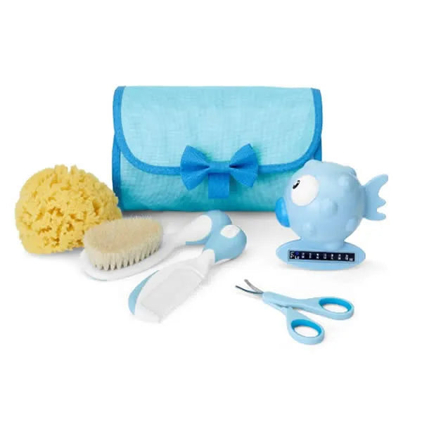 CHICCO CHICCO Hygiene Set 0M+ mit Kulturtasche und 5 Artikeln Kosmetik