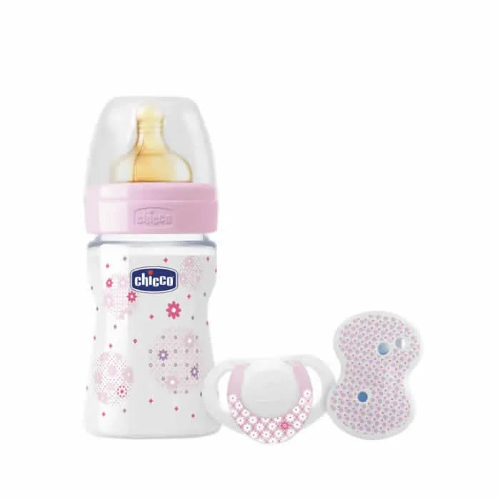 CHICCO CHICCO Regalo Well-Being Silicone Mum Effect Rose 0M+ Set 3 Artikel Kosmetik