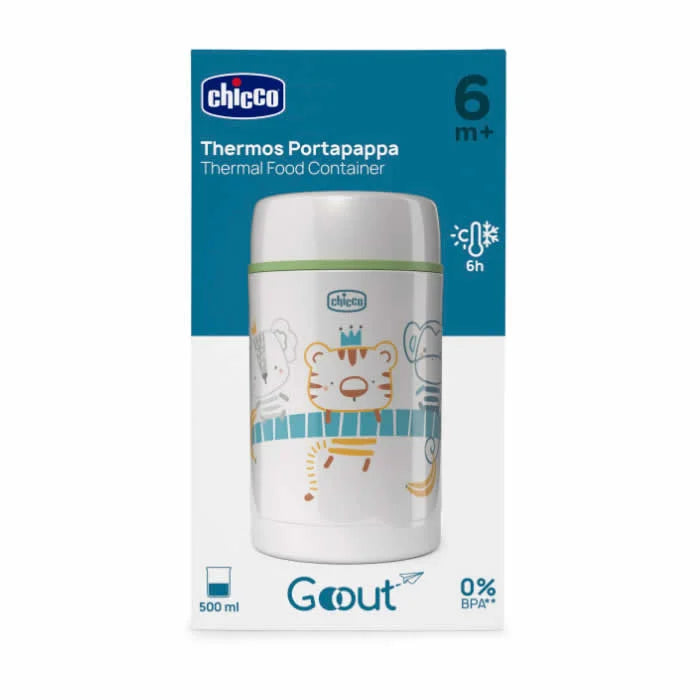 CHICCO CHICCO Food Thermos 500 ml Isolierbehälter für Babynahrung Kosmetik