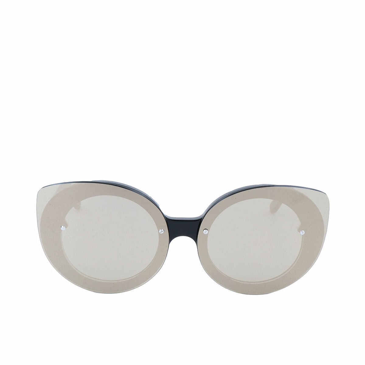 Retrosuperfuture Damensonnenbrille Retrosuperfuture Rita Black Ivory Ø 51 Mm Schwarz