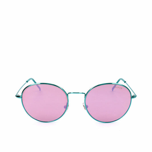 Retrosuperfuture Unisex-Sonnenbrille Retrosuperfuture Wire Mirror Ø 52 Mm Grün Hellblau