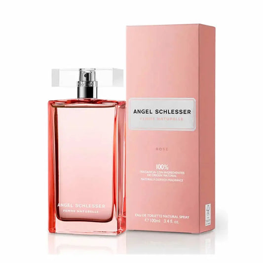 ANGEL SCHLESSER Angel Schlesser Femme Naturelle Rose Eau de Toilette Spray 100 ml Parfüm