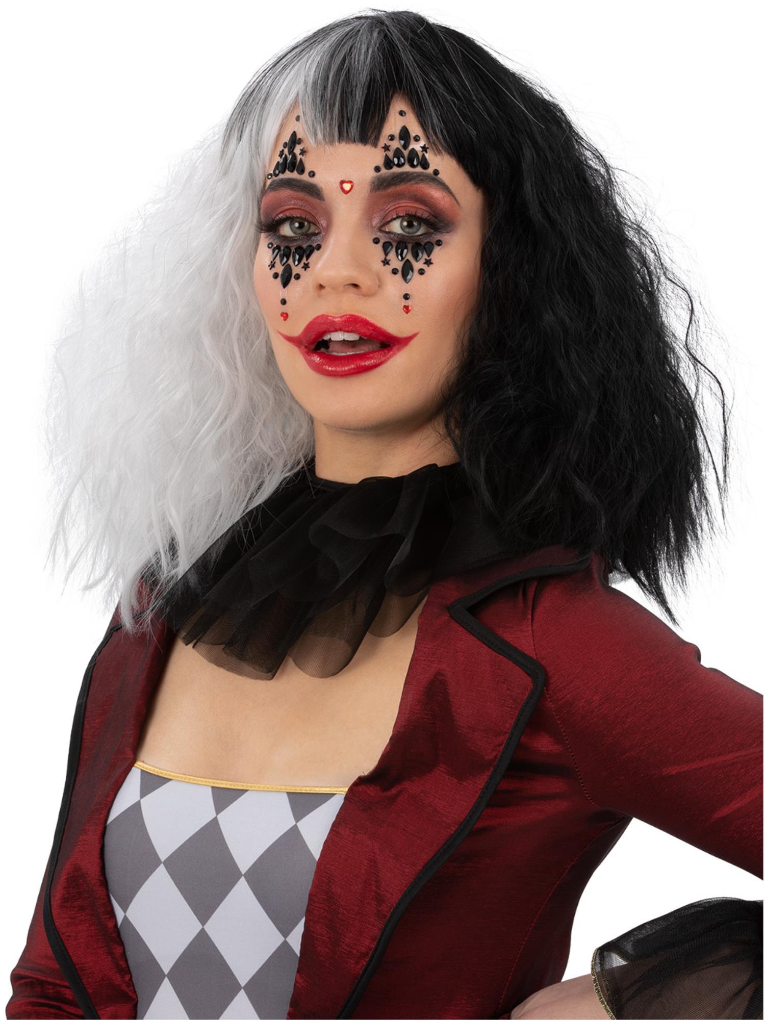 Smiffys Clown Face Jewels selbstklebendes Make-up-Accessoire