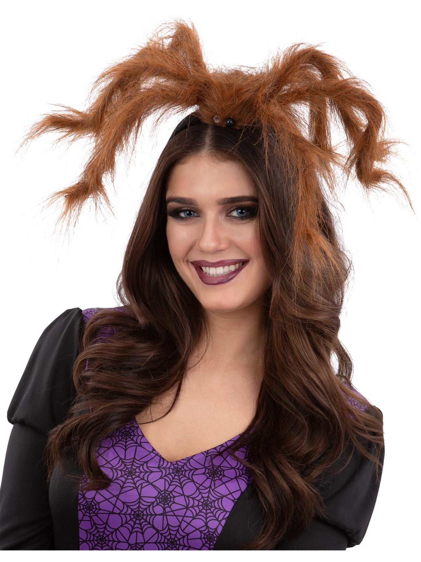 Smiffys Hairy Tarantula Spider Headband, Brown für Unisex