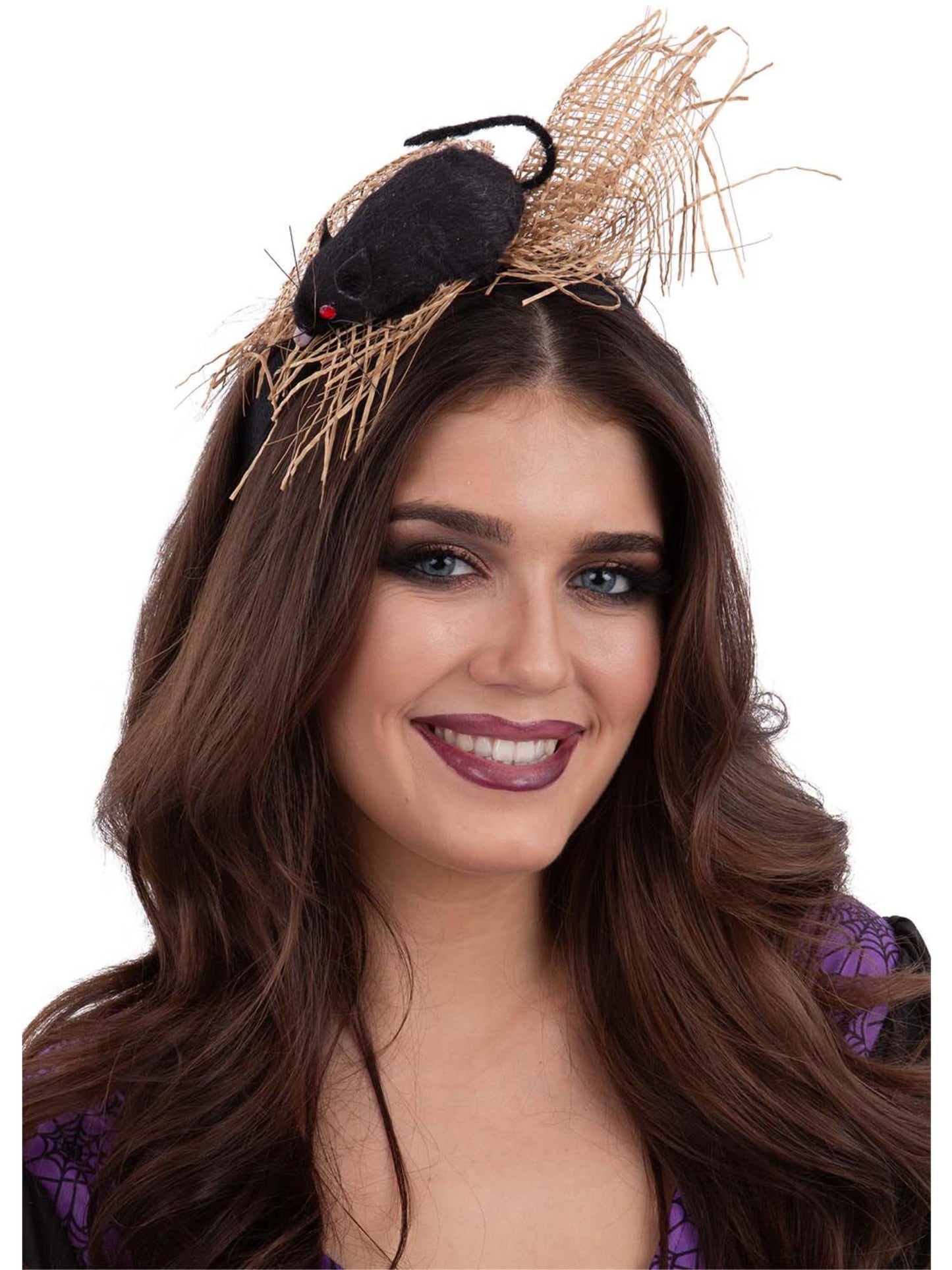 Smiffys Rat Burlap Headband HA für Unisex