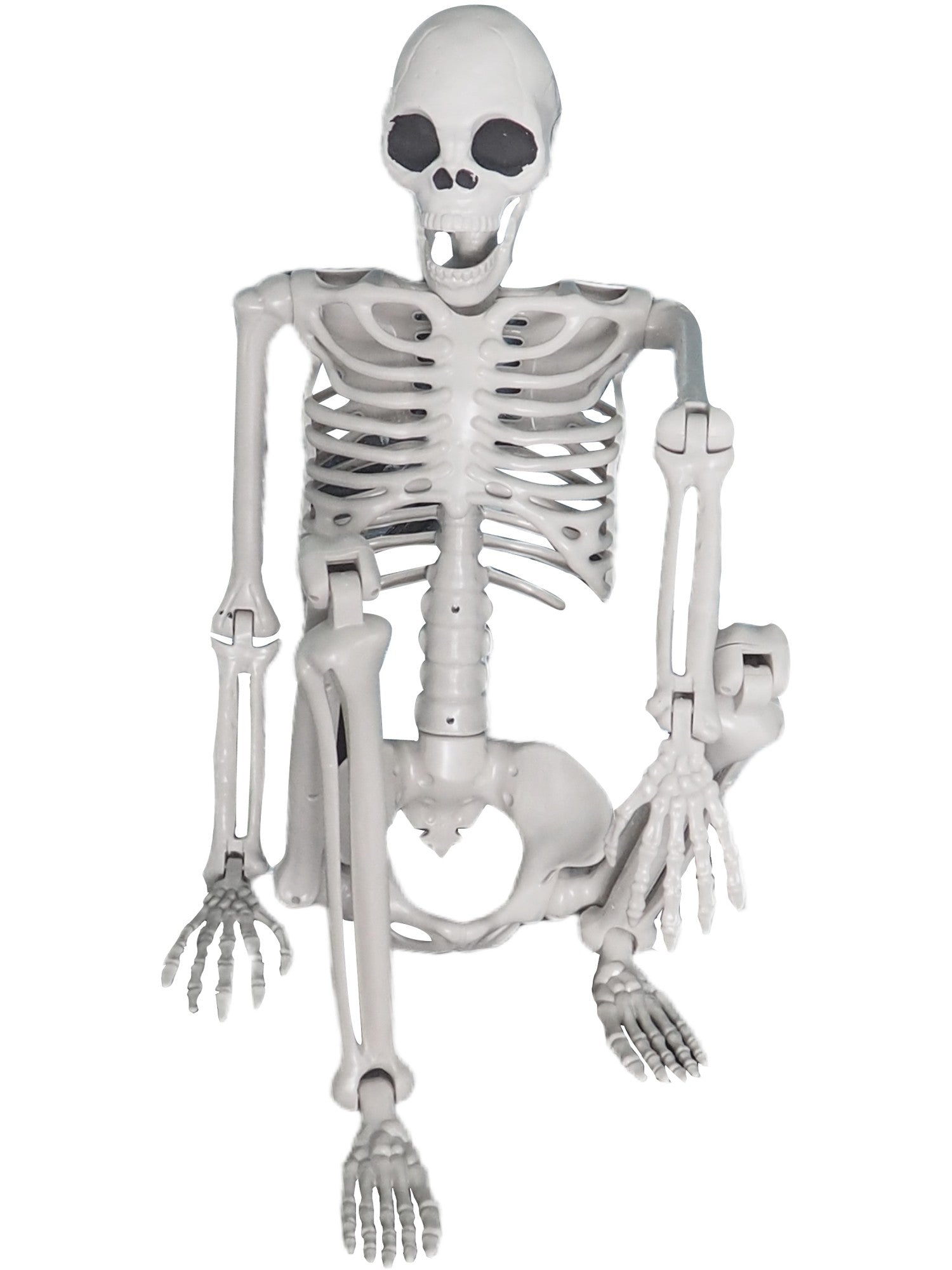 Smiffys lebensgrosses Hängeskelett 150 cm mit beweglichen Gelenken für Halloween